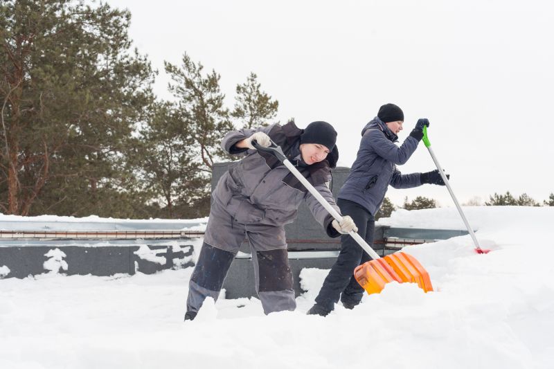 Roofing Workers in Spring